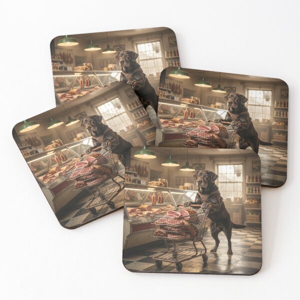 Item preview, Black Lab Prepares a Backyard Barbeque Party designed and sold by Tridentulus.