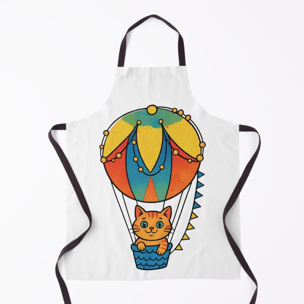 Item preview, Cat In A Hot Air Balloon T-shirt Gifts designed and sold by ZemVibe.