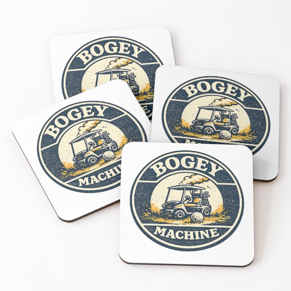 Item preview, Bogey Machine Golf Badge designed and sold by EastEndTownie.