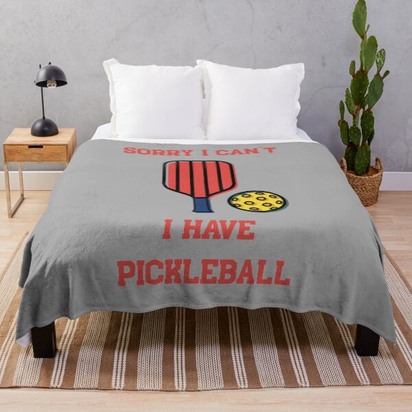 Item preview, Sorry I Can’t I Have Pickleball Funny Tee For Players designed and sold by WearFine.