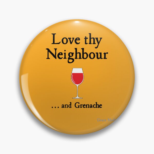 Artikelvorschau, Liebe deinen Nächsten... und Grenache entworfen und verkauft von GraceMadeArt.