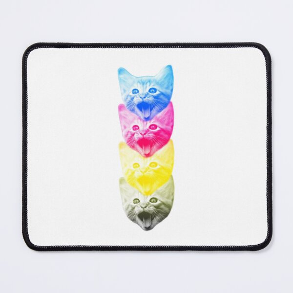Item preview, Screaming Colorful Cats designed and sold by Spring Things.