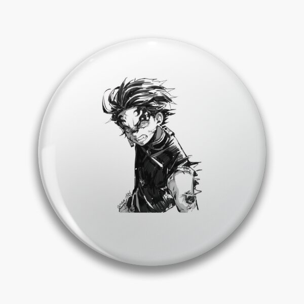 Item preview, Tanjiro Kamado Angry Battle Glare designed and sold by The-Lone-Rodent.