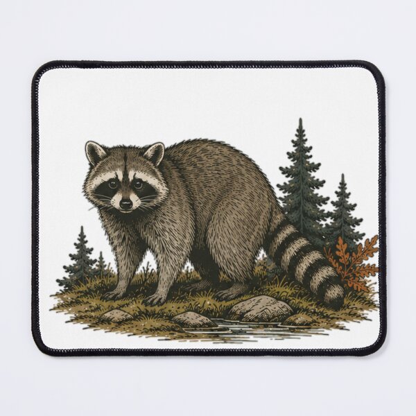 Item preview, Cute Classic Raccoon  designed and sold by TJT-GRAPHIX.