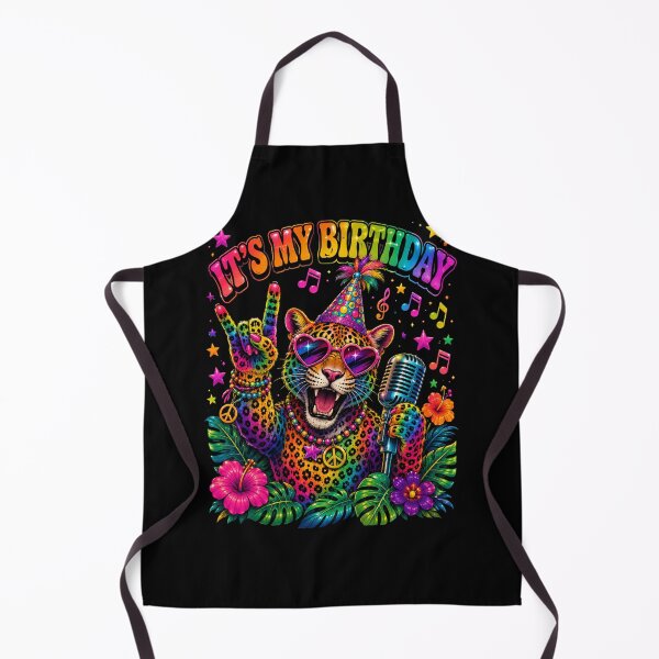 Item preview, It's My Birthday Leopard Party Celebration Music designed and sold by FormalDehyena.