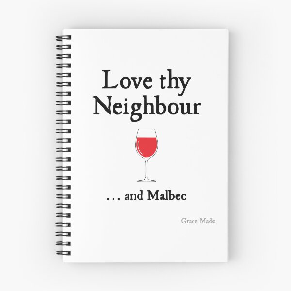 Item preview, Love Thy Neighbour... and Malbec designed and sold by GraceMadeArt.