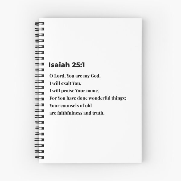 Item preview, Isaiah 25:1 designed and sold by esha charles.