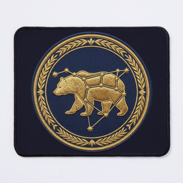 Item preview, Ursa Major Constellation Patch Vintage Astronomy Bear designed and sold by CalmCapy Co.