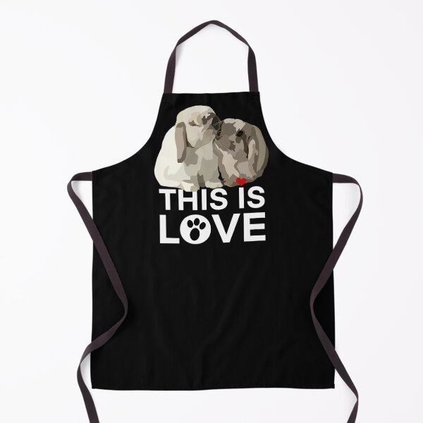 Item preview, Two Loving Lop Bunnies designed and sold by Just-Arts-4U.
