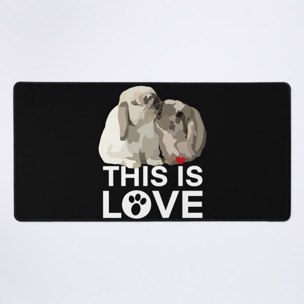 Item preview, Two Loving Lop Bunnies designed and sold by Just-Arts-4U.