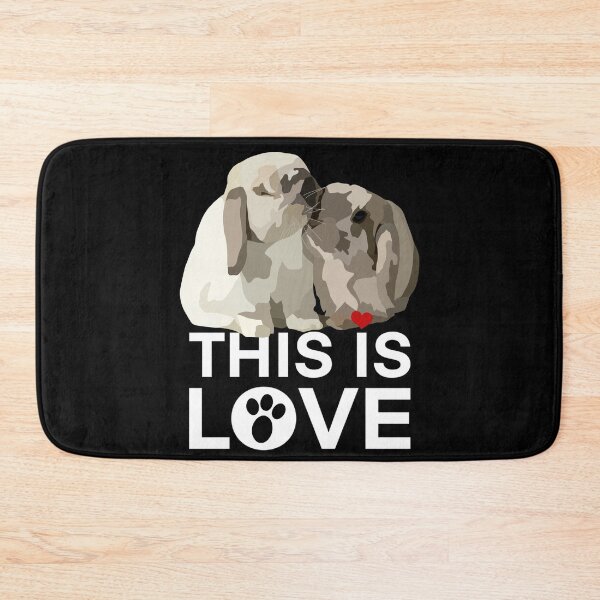 Item preview, Two Loving Lop Bunnies designed and sold by Just-Arts-4U.