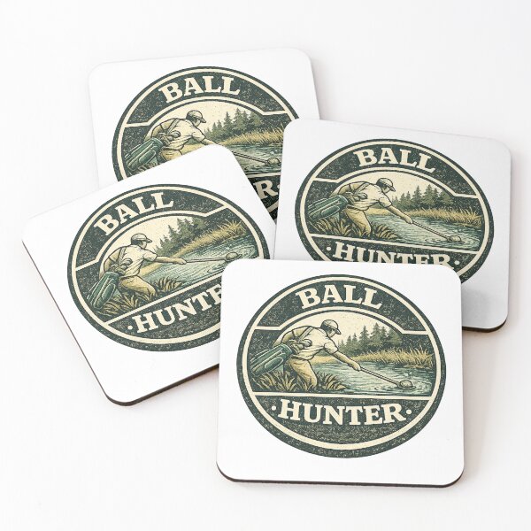 Item preview, Ball Hunter Golf Badge designed and sold by EastEndTownie.