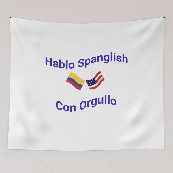 Item preview, Hablo Spanglish Con Orgullo (Colombia) designed and sold by Caris Clothing.