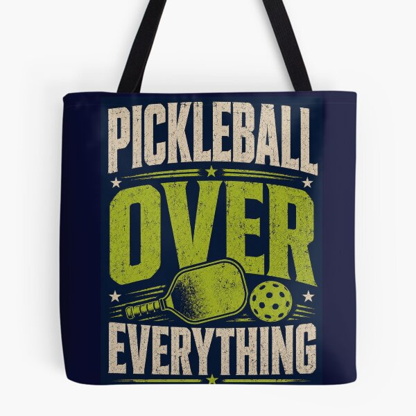 Item preview, Pickleball Over Everything – Bold Vintage Sports Poster Art | Pickleball Lover Gift designed and sold by irfanshikh.