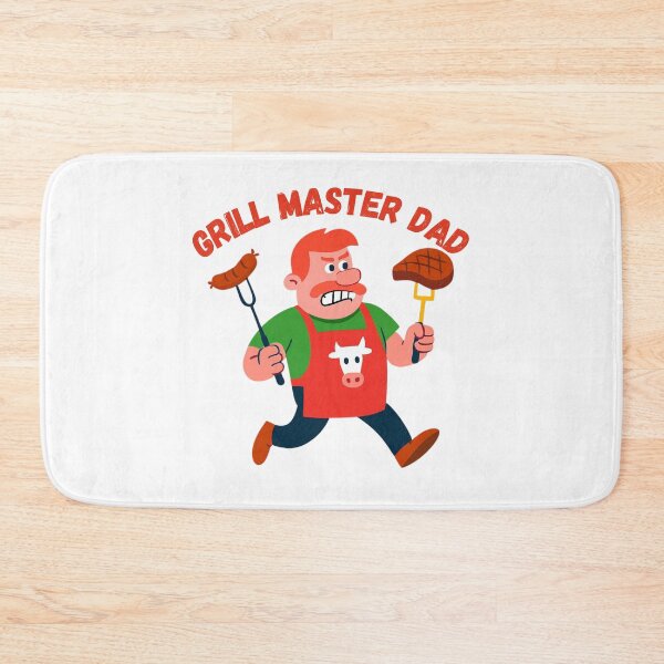 Item preview, Grill Master Dad Funny BBQ Father’s Day Design designed and sold by smilup.
