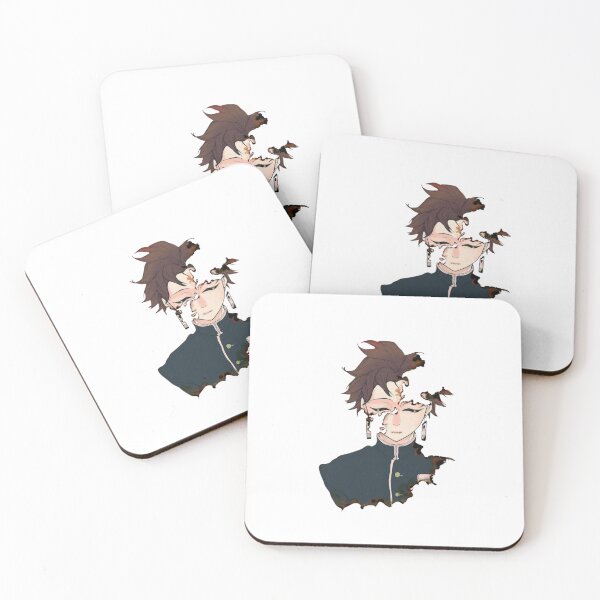 Item preview, Shattered Tanjiro Face Dissolving Art designed and sold by The-Lone-Rodent.