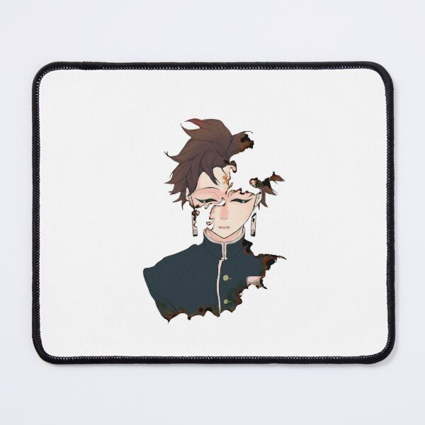 Item preview, Shattered Tanjiro Face Dissolving Art designed and sold by The-Lone-Rodent.