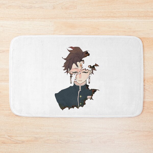 Item preview, Shattered Tanjiro Face Dissolving Art designed and sold by The-Lone-Rodent.