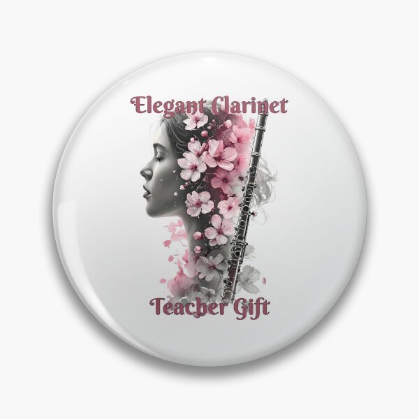 Item preview, Poster with Clarinet and Woman - Music Teacher designed and sold by Art-Arcade6.