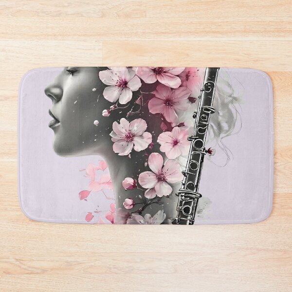 Item preview, Poster with Clarinet and Woman - Music Teacher designed and sold by Art-Arcade6.