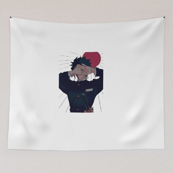 Item preview, Tanjiro Kamado Red Sun Reflection designed and sold by The-Lone-Rodent.