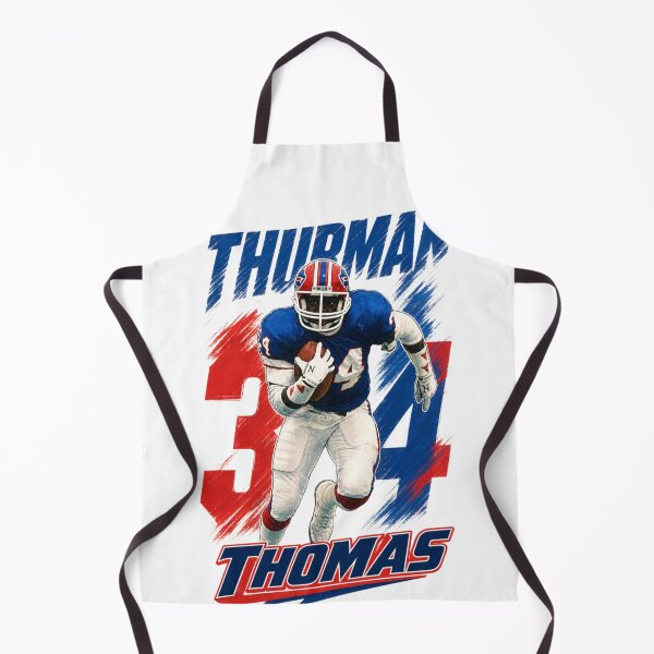 Item preview, Buffalo Running Legend No. 34 – Retro 90s Football MVP Art designed and sold by Thogan0416.