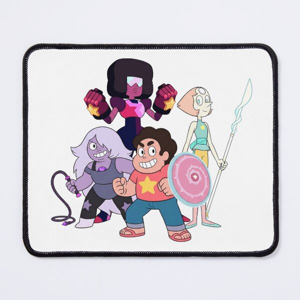 Item preview, Steven Universe & The Crystal Gems Action Pose - Pure White Background designed and sold by 0Zetgest.