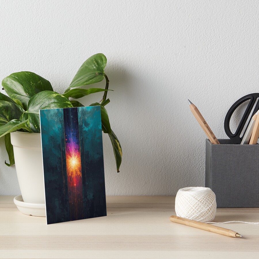 Item preview, Art Board Print designed and sold by AbstractAnom.