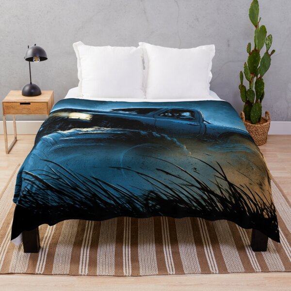 Item preview, Blue Monster Truck in Bright Moonlight designed and sold by Piotrek0001.