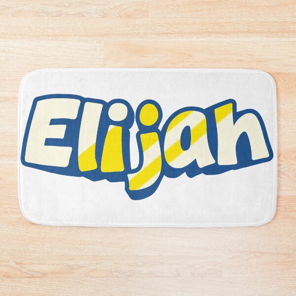 Item preview, Elijah text designed and sold by Sticktle.