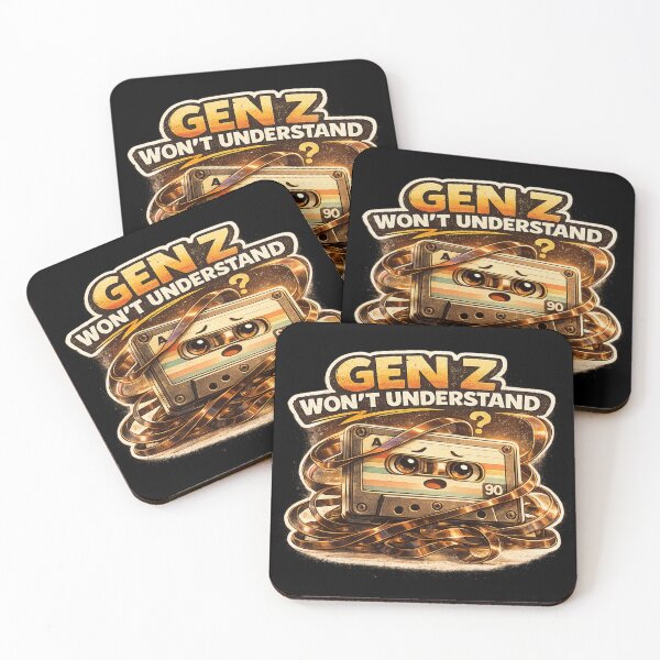 Item preview, Gen Z Won’t Understand Cassette – Vintage 90s Mixtape Nostalgia Design designed and sold by MartBook.