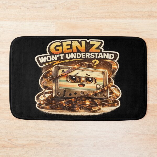 Item preview, Gen Z Won’t Understand Cassette – Vintage 90s Mixtape Nostalgia Design designed and sold by MartBook.