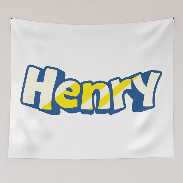 Item preview, Henry text designed and sold by Sticktle.