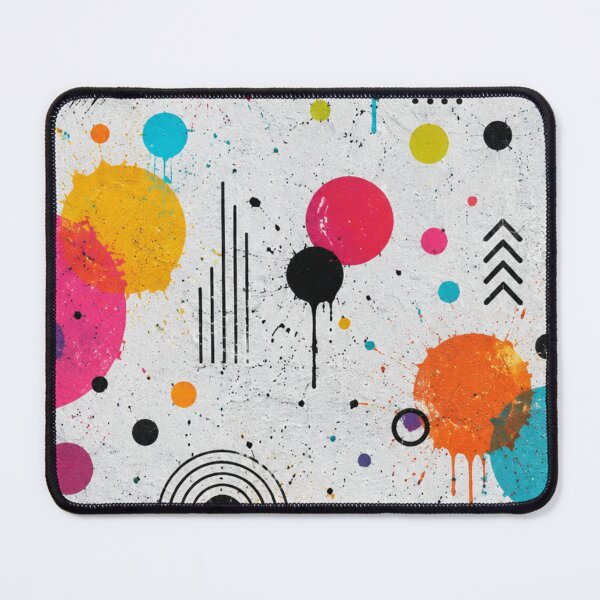 Item preview, Vibrant Abstract Color Splash Pattern Design designed and sold by stickyverselab.