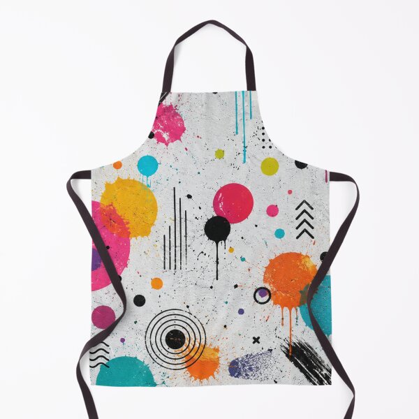 Item preview, Vibrant Abstract Color Splash Pattern Design designed and sold by stickyverselab.