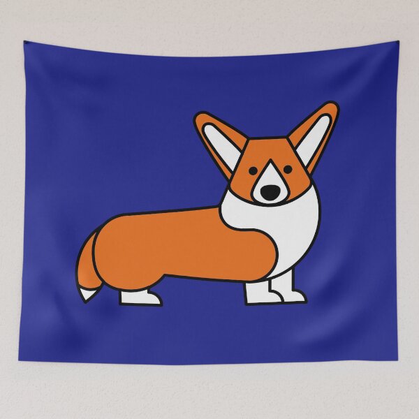 Item preview, Welsh corgi color logo designed and sold by Konopikyu.