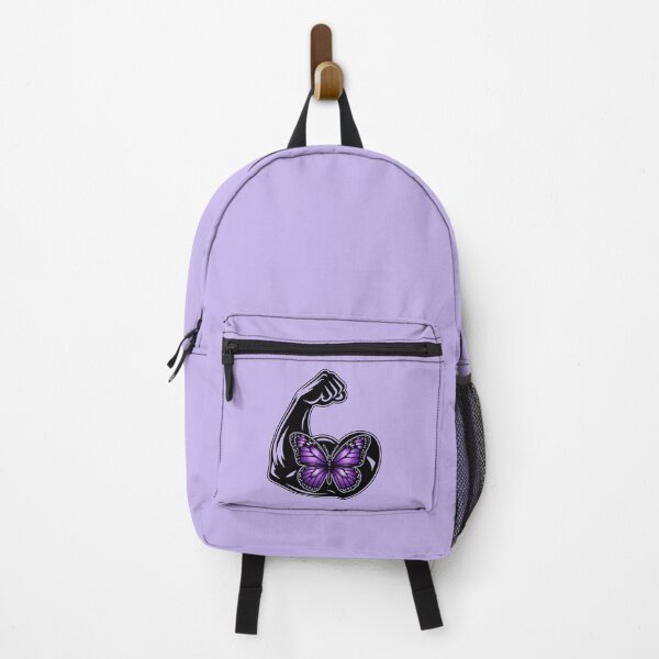 Item preview, Purple Butterfly on Strong Arm designed and sold by Art With Impact – Statement Art & Apparel for Deep Thinkers.