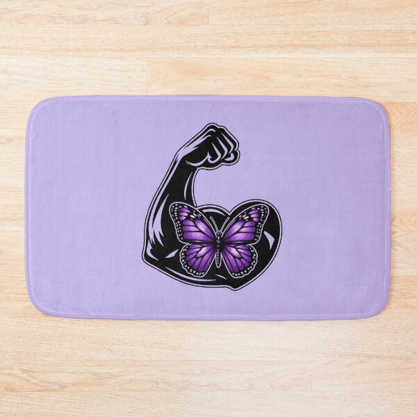 Item preview, Purple Butterfly on Strong Arm designed and sold by Art With Impact – Statement Art & Apparel for Deep Thinkers.