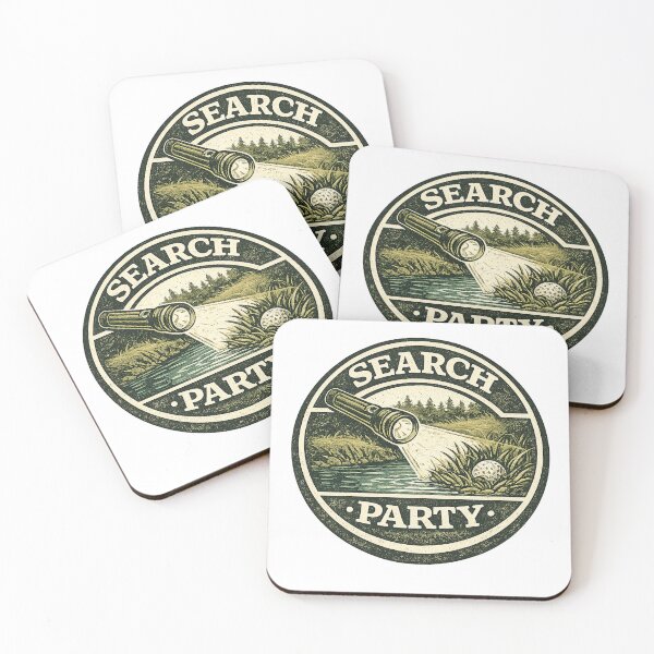 Item preview, Search Party Golf Badge designed and sold by EastEndTownie.