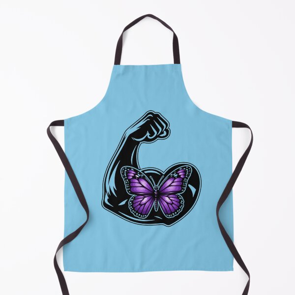 Item preview, Purple Butterfly on Strong Arm designed and sold by Art With Impact – Statement Art & Apparel for Deep Thinkers.