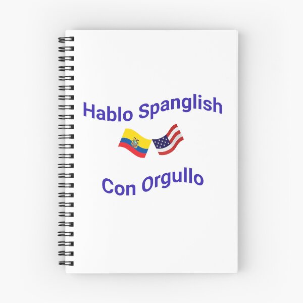 Item preview, Hablo Spanglish Con Orgullo (Ecuador) designed and sold by Caris Clothing.
