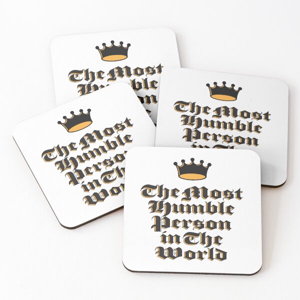 Item preview, The Most Humble Person in The World designed and sold by BorysMano.