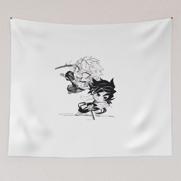 Item preview, Chibi Sanemi and Genya Sibling Run designed and sold by The-Lone-Rodent.