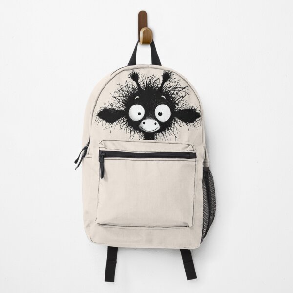 Item preview, Whimsical Black Giraffe Funny Cartoon Animal Art designed and sold by Agiftery.