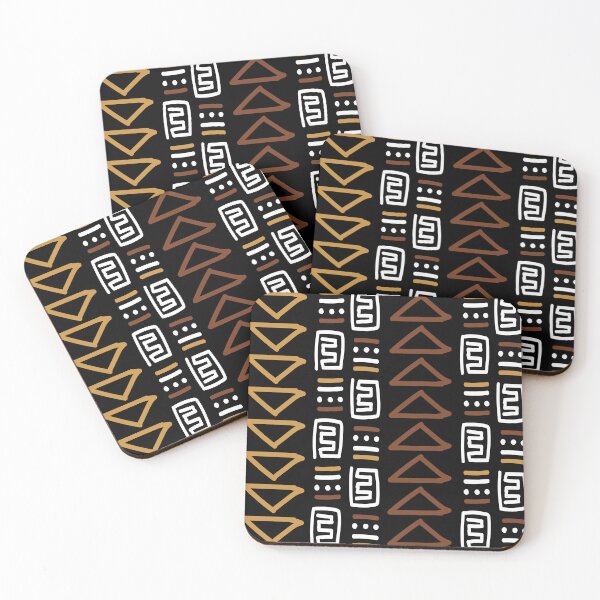 Item preview, Black Bogolan – Traditional African Pattern from Mali designed and sold by Wolagno.