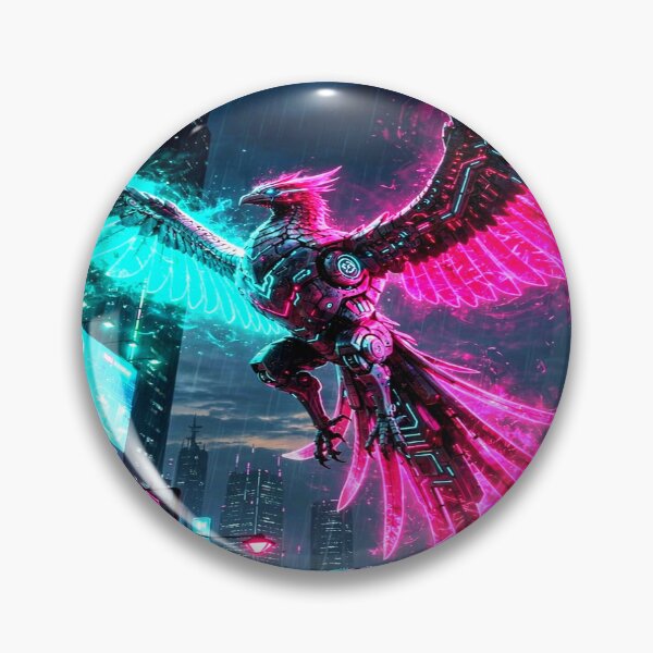 Item preview, Cyber Phoenix designed and sold by Neo Tokio.