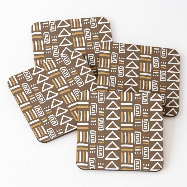 Item preview, Black Bogolan – Traditional African Pattern from Mali designed and sold by Wolagno.