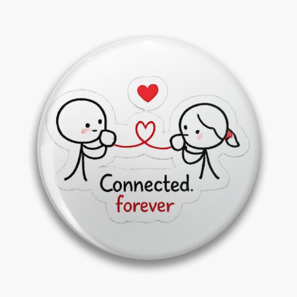 Item preview, Connected Forever Cute Red String Of Fate Love designed and sold by Northline Creative.