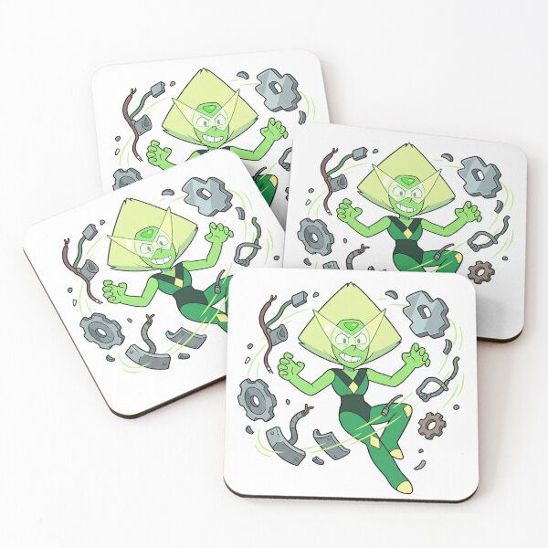 Item preview, Peridot Ferrokenesis Metal Control - Steven Universe Vector Art - Pure White designed and sold by 0Zetgest.