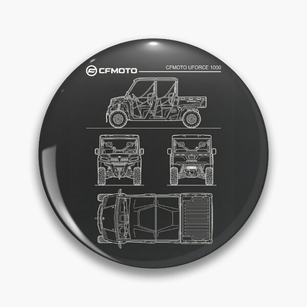 Item preview, CFMOTO UFORCE 1000 UTV Blueprint Side by Side Utility Vehicle Technical Outline designed and sold by Motorline44.